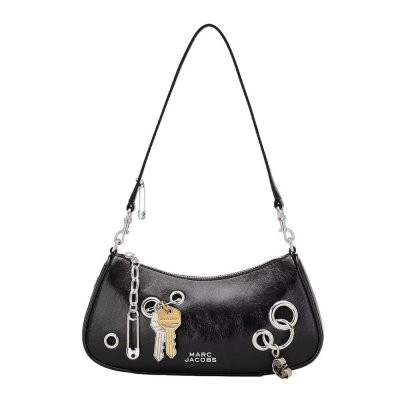 THE GROMMET CHARM SHOULDER BAG